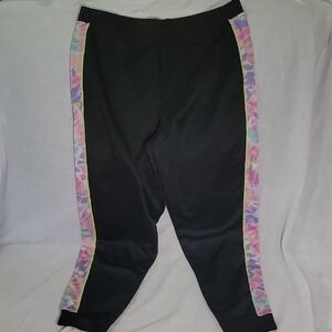 Ideology Black and Purple Leggings Comfortable Athletic Wear